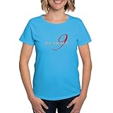 CafePress Client 9 Women's Dark T Shirt Womens Cotton Dark T-Shirt Sapphire