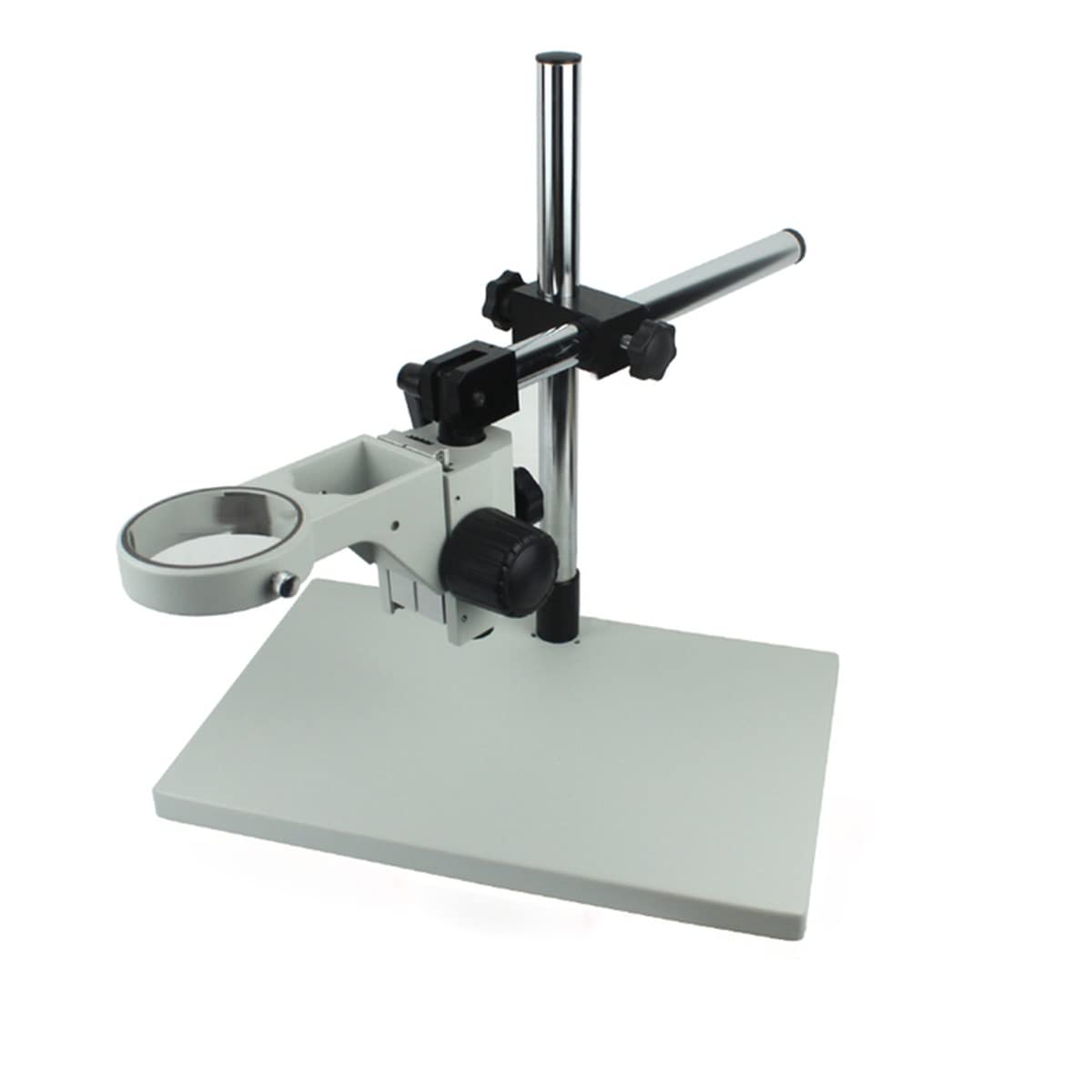 Kit d'accessoires pour microsc Microscope trinoculaire binoculaire Industriel Support de Support de caméra du Support de Support 76 mm Lames de Microscope (Color : Swivel Bracket B)