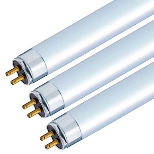 Lampwise 3X Minature T5 Fluorescent Tubes 13W 525mm - Cool White 4000K, 525mm x 16mm