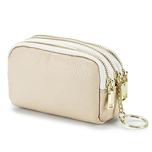 Key case para hombres mujeres multifunción con monedero integrado 1