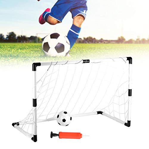 Junlucki Rede de objetivos de futebol ao ar livre durável e confiável para crianças
