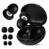 Tappi Orecchie Dormire In Silicone con Filtro Antirumore, 4 Misure, Lavabili