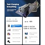 2026 Ultra-Compact SUPERONE Retractable Car Charger with Dual Type C Cables - Image 5