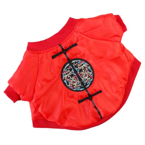 Abrigo térmico para perros VILLCASE talla L rojo