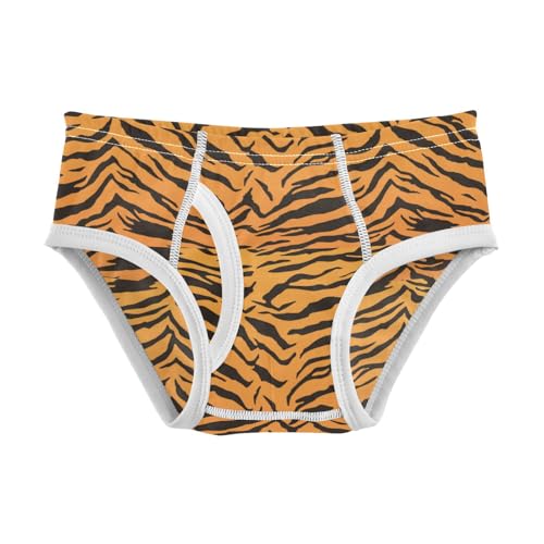 Boys' Exclusive Briefs Toddler Underwear 95% Combed Cotton Boxerbriefs 2T Leopard Cheetah Tiger 5