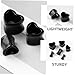 PACKOVE 10Pairs Heart Shape Acrylic Ear Gauges Punk for Men Women for Parties Concerts Chic Fashionable Stretchers