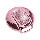 Aspecto elegante: la funda para llave de coche está provista de un revestimiento galvánico para hacer que la llave tenga un aspecto brillante, elegante y llamativo.