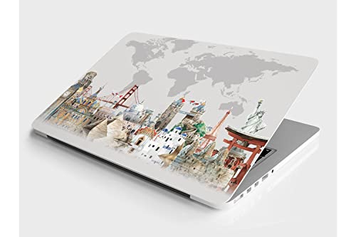 DWELLSINDIA® New York City Skin/Sticker for Laptops Upto 15.6 Inc...