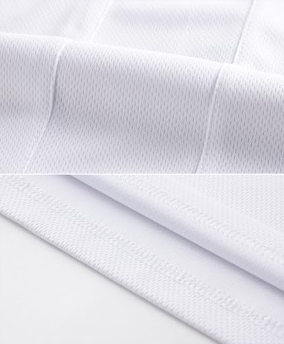 ZENGVEE Mens Polo Shirts Moisture Wicking Short Sleeve Performance Quick Dry Athletic Golf Shirts4