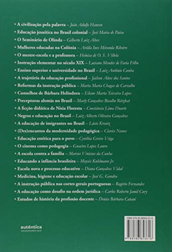500 anos de educação no Brasil.