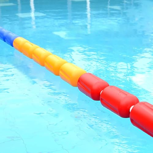 Professal, kit di corda galleggiante per piscina, divisori di corsia per piscina interna ed esterna, ideale per nuoto e allenamento