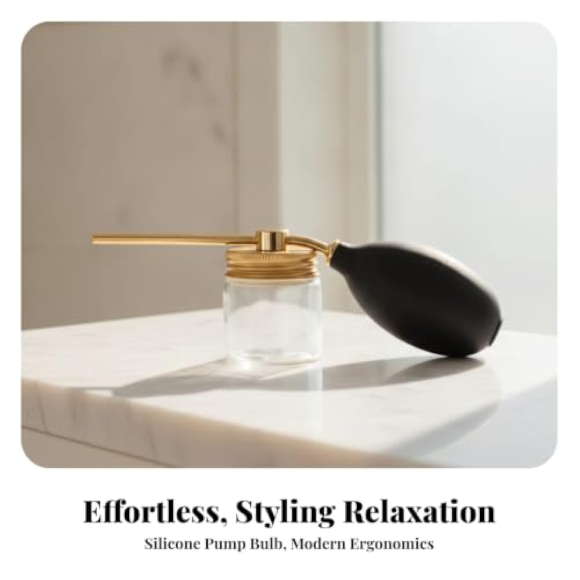 Handheld Hair Powder Spray Applicator for Barbers