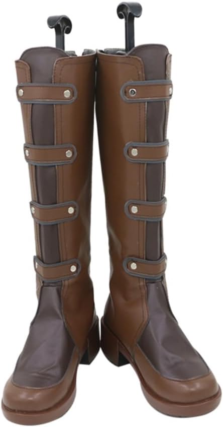 WM Cosplay Boots boot Shoe Shoes made for Mushoku Tensei Jobless Reincarnation Sylphiette, Greyrat, Rudeus Greyrat Rudeus