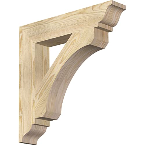 4"W x 22"D x 22"H Legacy Traditional Rough Sawn Bracket, Douglas Fir