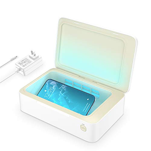 Black Friday - 80% OFF Phone Sanitizer Box UV Light Cell Phone Sterilizer with Dual USB A and C Charger| Professional Test Proven Eliminates Rates up to 99.99% UV-C Cleaner 🛒 Crazy Deals Phone Sanitizer Box UV Light Cell Phone Sterilizer with Dual USB A and C Charger| Professional Test Proven Eliminates Rates up to 99.99% UV-C Cleaner