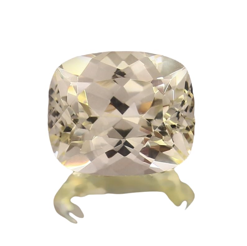 Saphir jaune 13 x 11 mm pierre précieuse pour pendentif et fabrication de bijoux