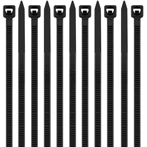 Viuxule 6 Inch UV-Resistant Cable Ties Cover