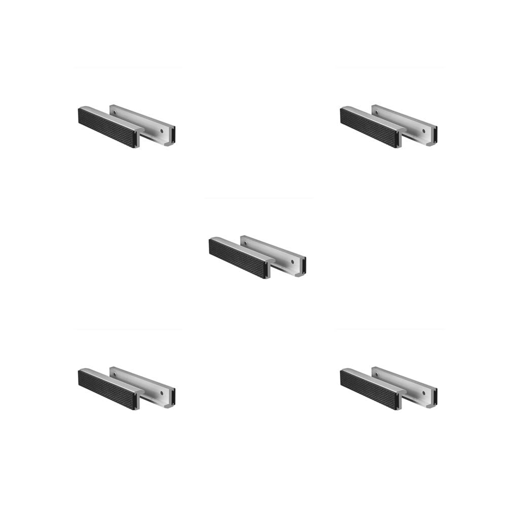 Set di 5 coperture per morse da banco con custodia in gomma, antiruggine, multiuso, 150 mm