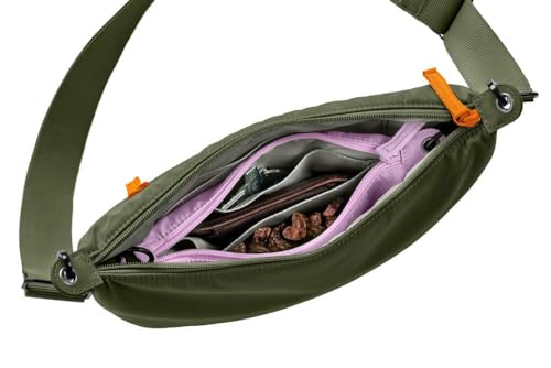 HUNTER Crossbody-Tasche Charlotte grün/lila