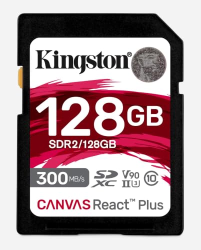 Kingston Canvas React Plus V90 128GB