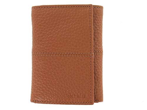 Cole Haan Trifold Men's Wallet Brown Leather