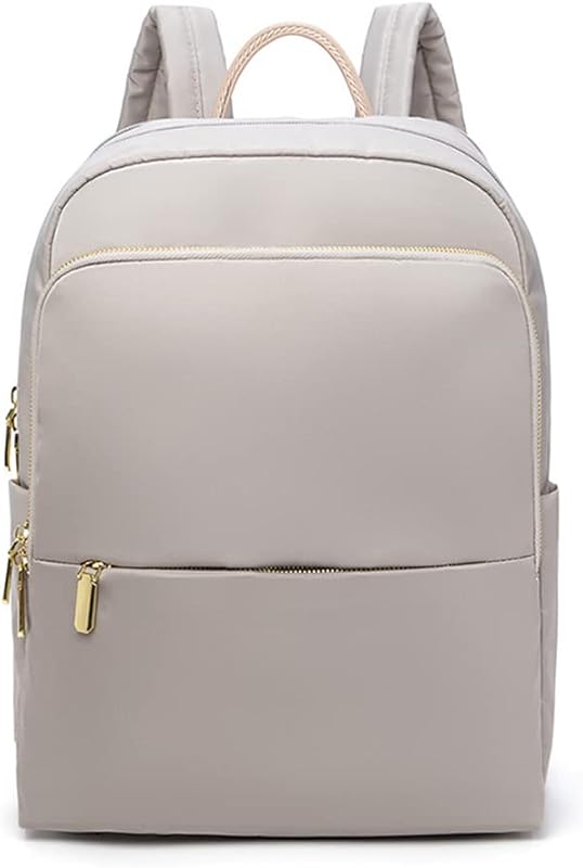 Mochila Feminina de Nylon Impermeável, Compartimento para Notebook de 14 polegadas, Ideal para Comutar, ir à Escola e Uso Casual em oferta na Shopee Mochila Feminina de Nylon Impermeável, Compartimento para Notebook de 14 polegadas, Ideal para Comutar, ir à Escola e Uso Casual em oferta na Shopee