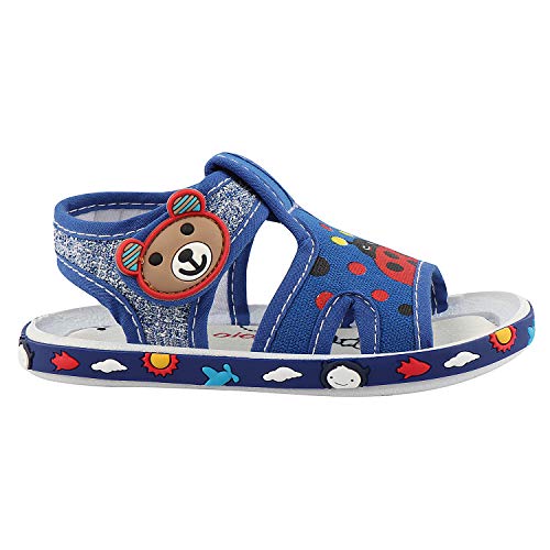 Image of Rex Toddler /Infant Unisex PVC Soft Sole Non Slip Casual Wear Sandals /Floaters for Baby Boys and Baby Girls