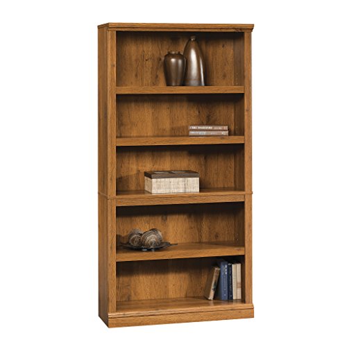 Five Shelf Bookcase in Abbey Oak Finish