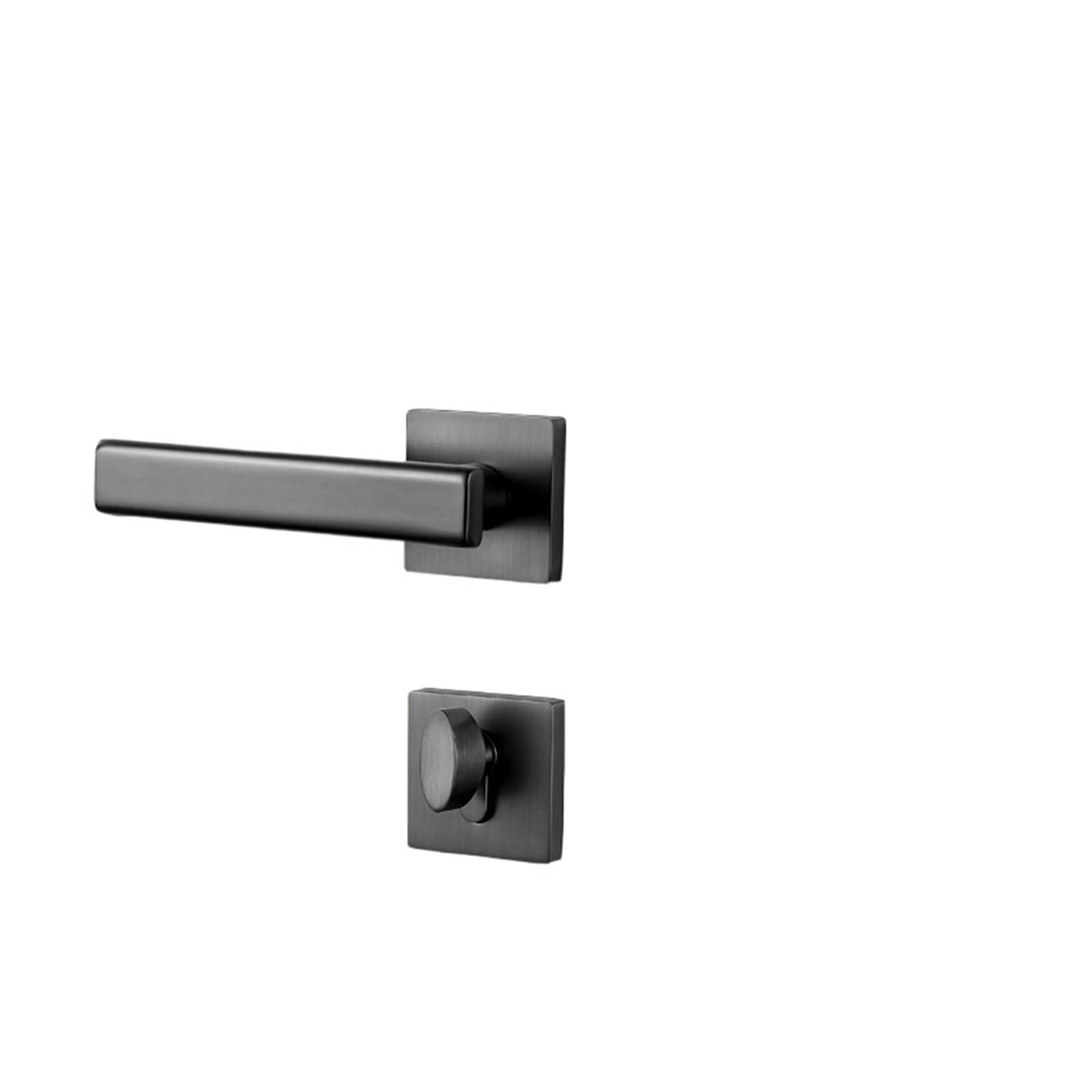 nxjaSDH Lock and Handle Sets, Silent Wooden Door Split Lock Solid Wood Simple Handle American Light Luxury Bedroom