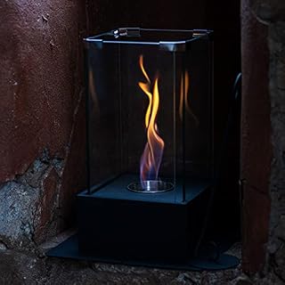 BURNACE Cyclone Bio Ethanol Table Fireplace - Portable Modern Design to Suit Any Indoor or Outdoor Table Top