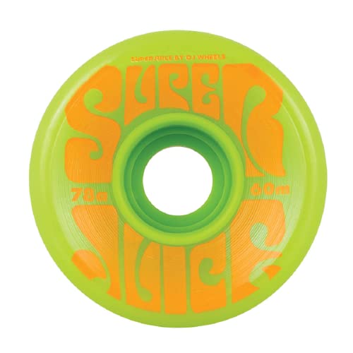 OJ Skateboard Wheels Super Juice 60mm 78a Skateboard Wheels Green
