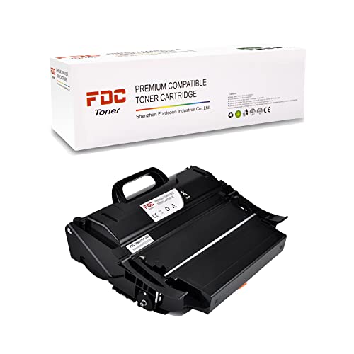 FDC Remanufactured Toner Cartridge Replacement for Lexmark T650H11A T650H21A T650 T652 T654 T650n T650dn T650dtn T652n T652dn T652dtn (1-Pack Black 25,000 Pages)