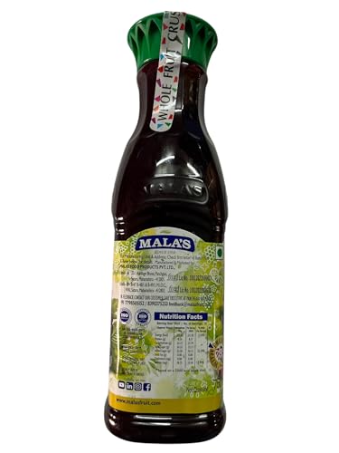 Image of Mala's Whole Fruit Crush Veriberry, 750 Millilitre (Pack of 2)