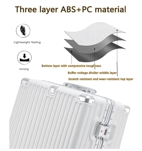 Large Suitcases with Wheels Carry on Luggage Hard Shell Suitcases with USB Charger Cup Holder TSA Password Lock,Pink,22in2