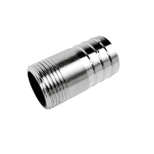 304 Stainless Steel Barbed Hose Connector With External Thread, Multi-Point Drive Fitting For Plumbing And Industrial Systems(201materialDN10)