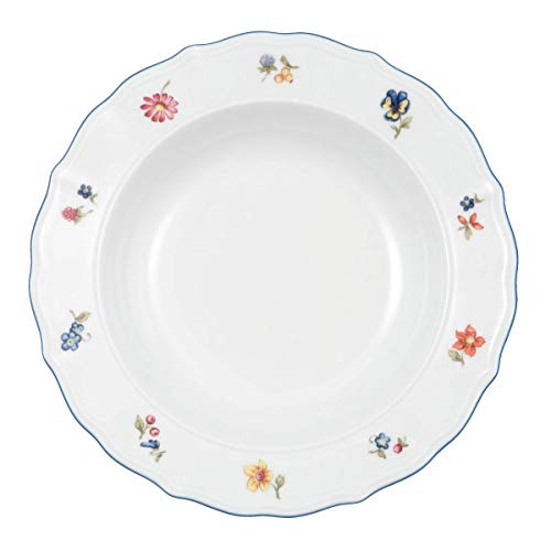 Seltmann Weiden - Plato hondo (23 cm), diseño con flores