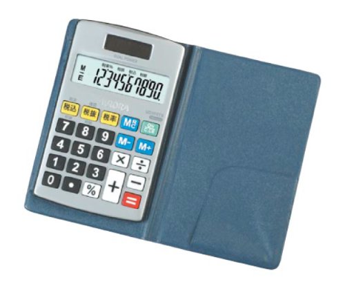 オーロラジャパン ユニバーサルハンディ電卓 UD160TX 10桁表示