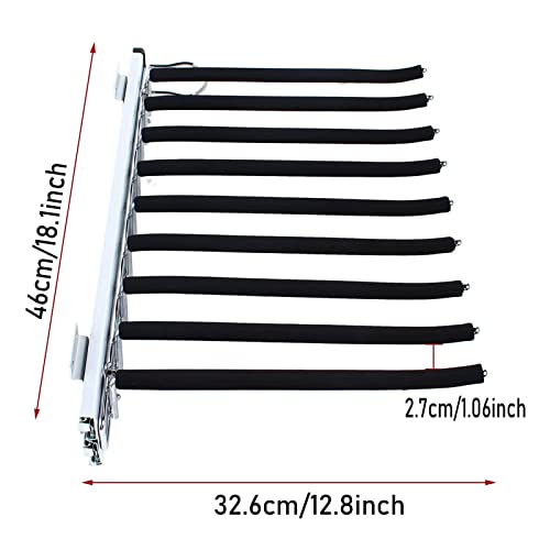 Rack de pantalon pour optimiser les petits placards et éliminer les plis - 3