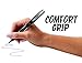 Inc. R2 Precision Rollerball Pens - 0.5 mm Ultra Fine-Point Pen Set With Comfort Grip for School, Office, Writing, and Journaling, 12 Pack, Black Ink