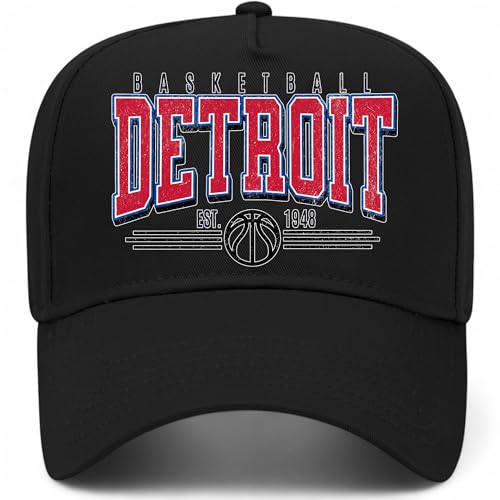 Detroit Hoops Gorra Universitaria miniatura 1