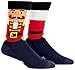 Sock It To Me Men's Holiday Crew Socks - Nutcracker, OS