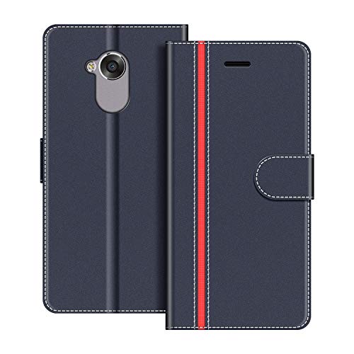 COODIO Custodia per Honor 6A, Custodia in Pelle