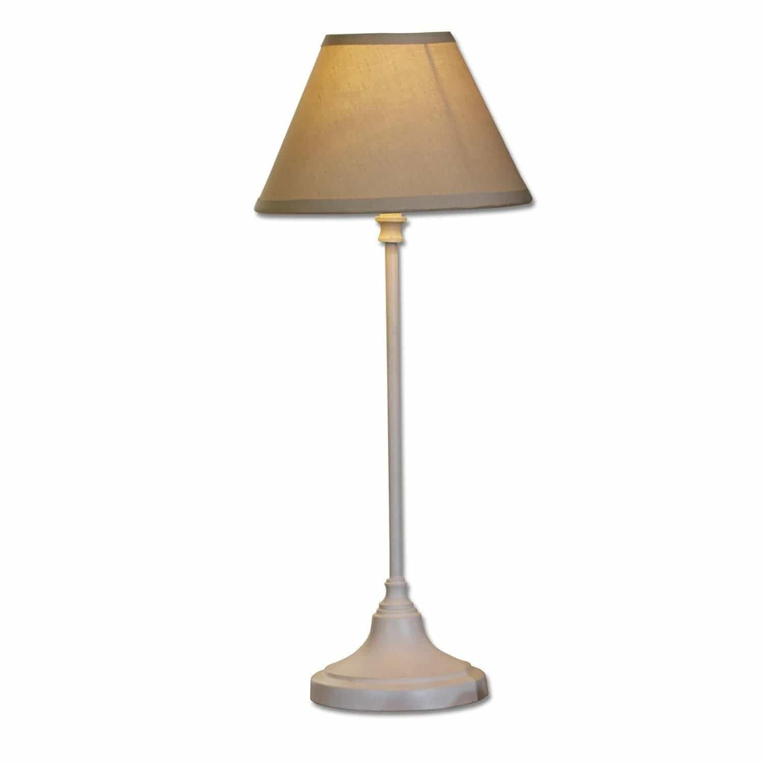 Loberon Tischlampe Swindon - beige/antikweiÃŸ