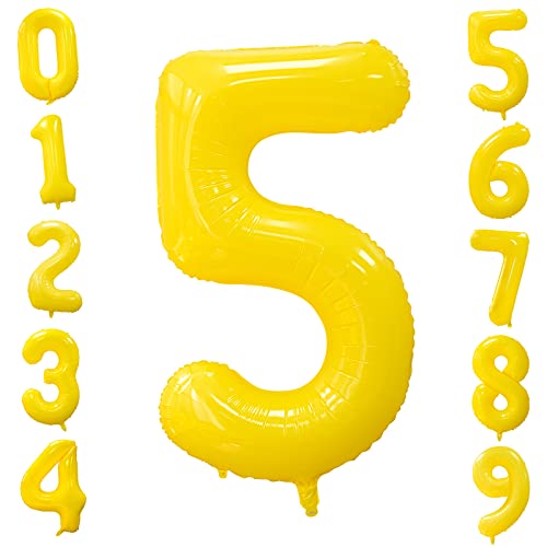 Decorazione Perfetta per Le Feste: Ogni numero è indipendente, forniamo una varietà di colori e numeri, perfetti come decorazioni per le feste. I nostri palloncini numerici sono dai colori vivaci, ideali per decorare tutte le feste a tema, come compleanni, baby shower, matrimoni, anniversari, lauree, capodanno, Halloween ecc. feste e foto. Si prega di sgonfiare con l'accessorio gonfiabile dopo la festa e conservarlo per un uso futuro