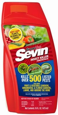 GARDENTECH SEVIN CONCENTRATE BUG KILLER For Insects 1 Pint (473 ml)