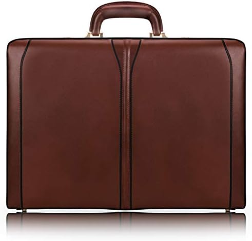 McKlein Turner, Leather 4.5" Expandable Laptop/Computer & Tablet Business Briefcase Attaché Bag, Men Women Laptop Briefcase, Laptop Compartment Bag, Tablet Pocket Bag, Business Bags, Travel Cases