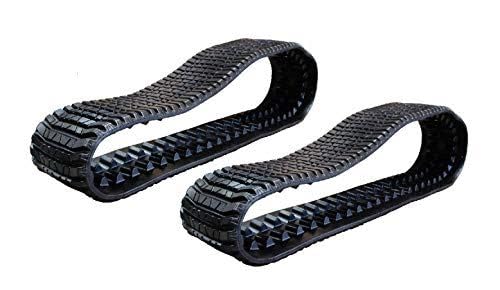 2 Pc Rubber Track 457x101.6x51 For CAT/ASV/Terex Compact Machines