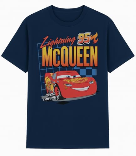 T-shirt Adulto Cars Lightning McQueen idéal pour une journée aux parcs Disney