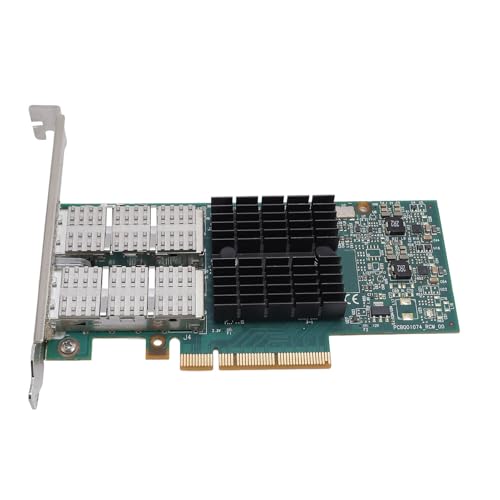 Tarjeta Ethernet PCIe 40Gb Fabater, 2 Puertos 40Gbps, Baja Latencia, PCIe 3.0, Adaptador Ethernet para Fibra Óptica miniatura 2