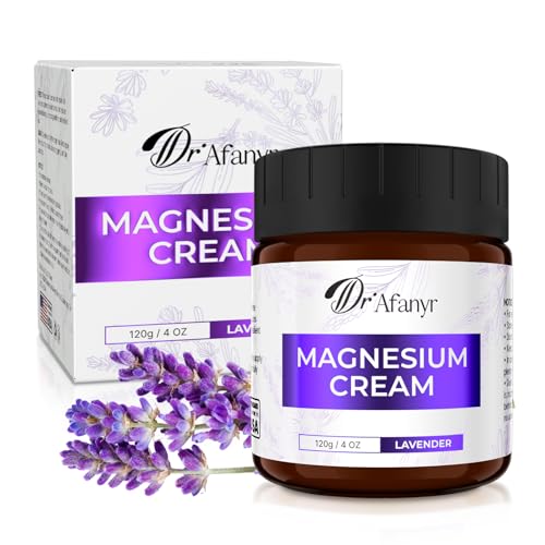 Magnesium Cream for Sleep – Lavender Magnesium Lotion for Soothing